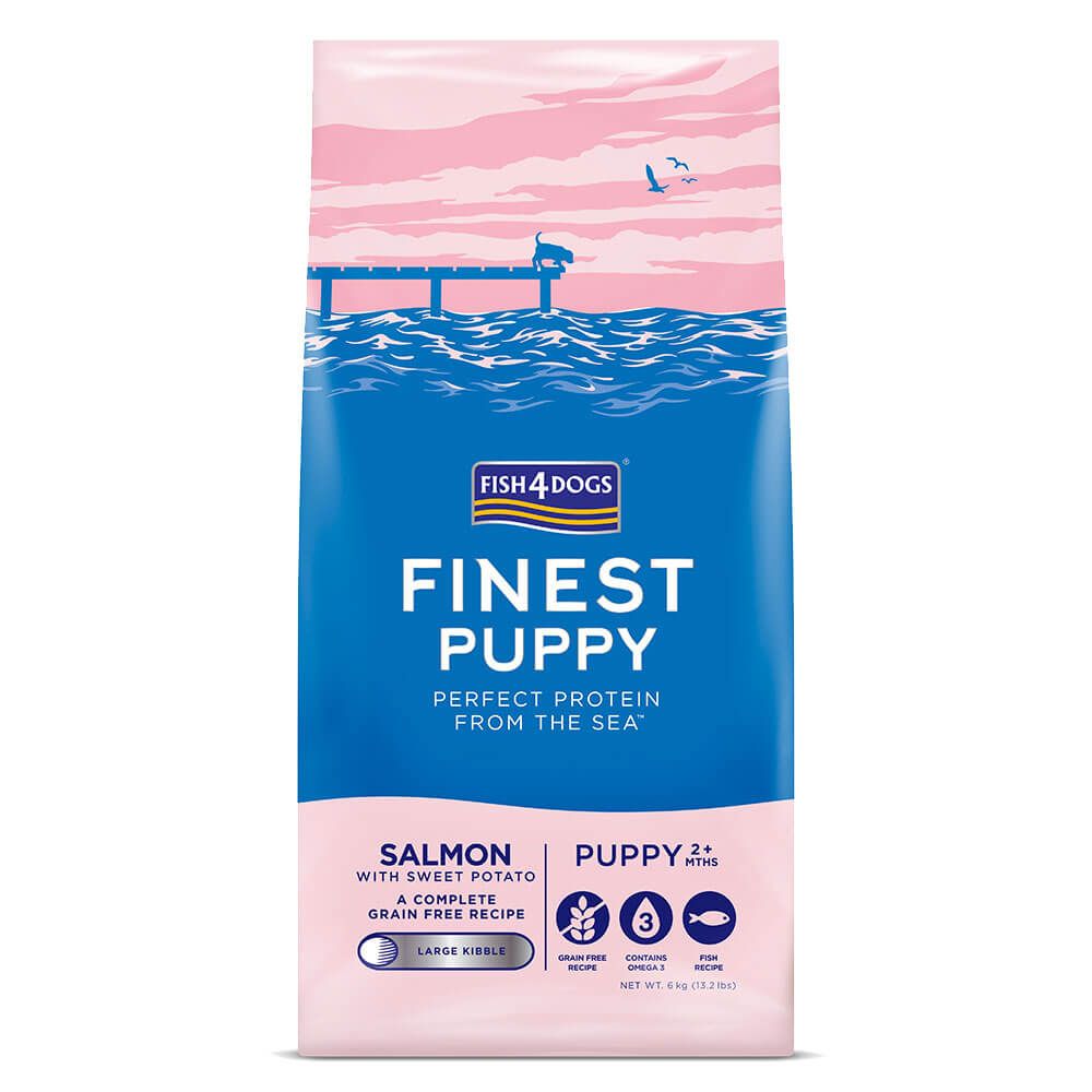 Fish4Dogs Cane Finest Puppy Salmon Large 6 Kg