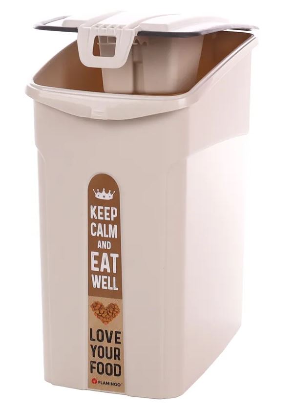 Flamingo Contenitore Per Cibo "Kolio" 16 Lt 19,5X32X34,5 Cm-image