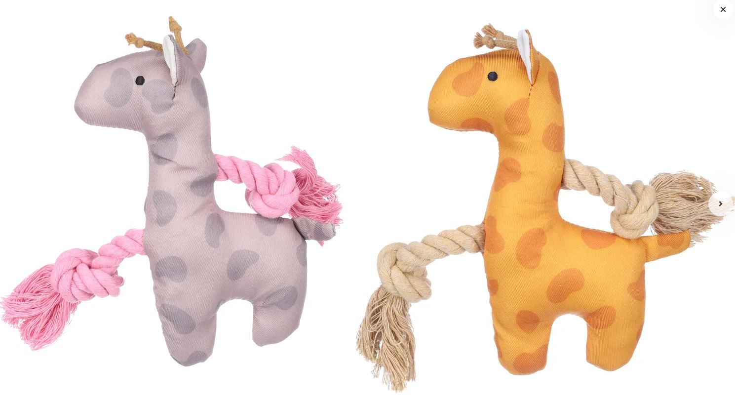 Flamingo Cane Gioco "Puppy Love" Cervo Con Corda 16,5 Cm (Colori Assortiti)-image