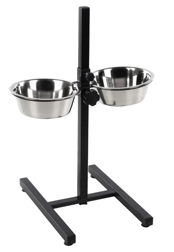Flamingo Supporto Per Ciotole "Otis" Con Due Ciotole 27 Cm 4 Lt-image