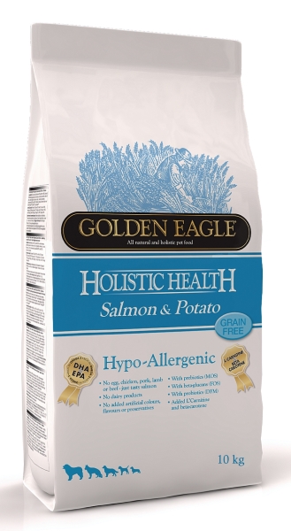 Golden Eagle Cane Grain Free Salmon&amp;Potato Hypo-Allergenic 10 Kg