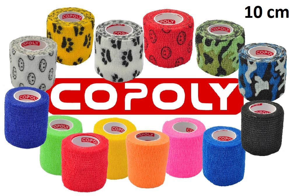 Benda Autoaderente Copoly 10Cm X 457Cm Colori Misti