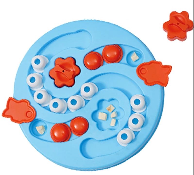M-Pets Cane Gioco Mentale "Einstein" Livello 3 Difficile 29,5X29,5X5 Cm