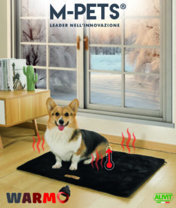M-Pets Tappetino Autoriscaldante "Warmo" 70X110 Cm Tg. "Xl"