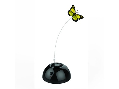 M-Pets Gatto Gioco Mentale "Dancing Butterfly" 13X13X5,8 Cm Nero