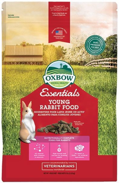 Oxbow Coniglio Essentials Alimento Young 2,27 Kg