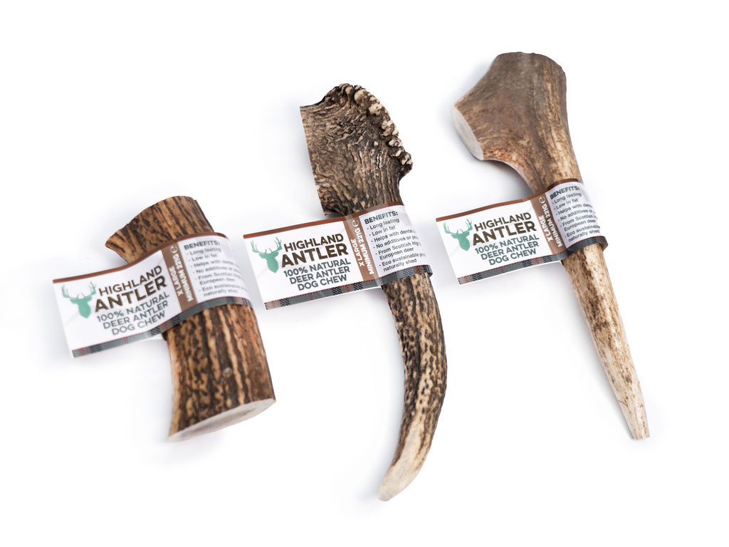 Highland Antler Cane Snack Corna Di Cervo Tg. X-Large