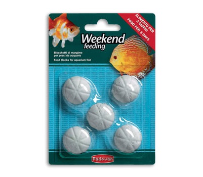 Padovan Pesci Ornamentali Weekend Feeding Alimento Compresso 15 Gr