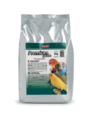 Padovan Uccelli Pastoncino Premium Giallo 3 Kg