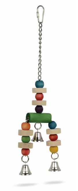 Padovan Uccelli Esotici Gioco Bird Toys "T2" 10X30 Cm