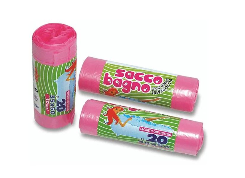 Rotolo Bagno Rosa Profumato 35X50 Pezzi. 20