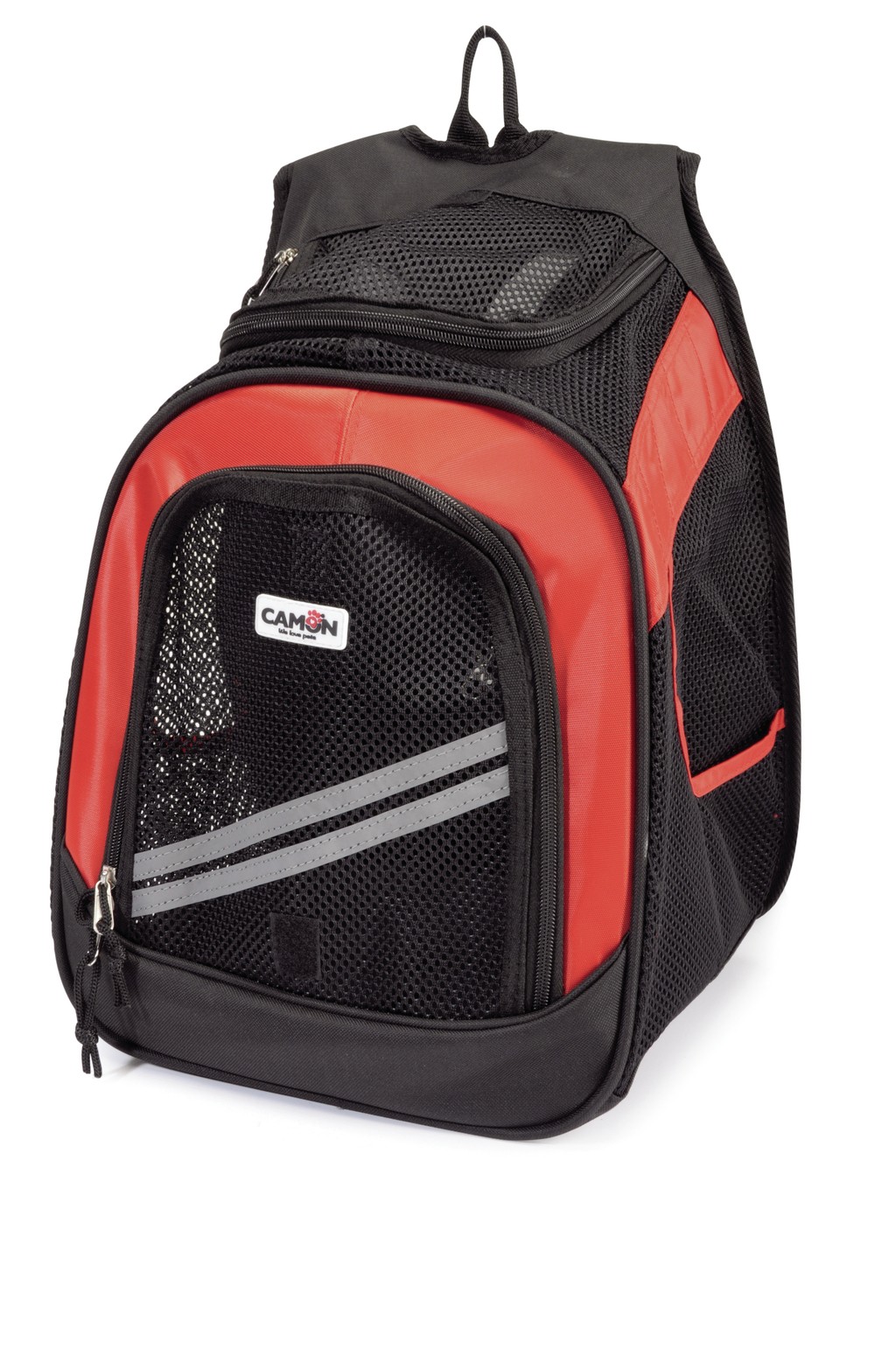 Camon Trasportino Zainetto "Pet Pocket" 36X24X50 Cm Rosso/Nero