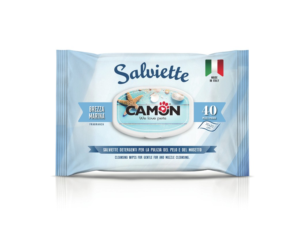 Camon Salviette Detergenti 40 Pezzi Brezza Marina