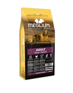 Meglium Cane Adulto All Breeds Pollo 14 Kg