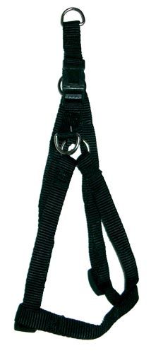 Pettorina Nylon Regolabile Medium Nera