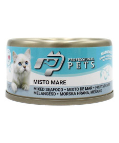 Pet Professional Gatto Adulto Misto Mare Lattina 70 Gr