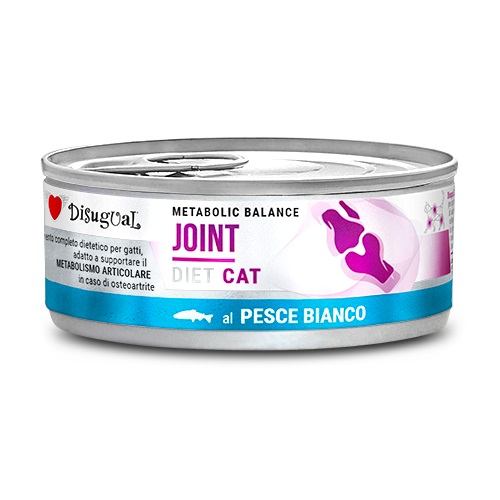 Disugual Gatto Diet Joint Pesce Bianco 85 Gr