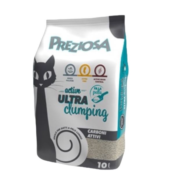 Preziosa Gatto Lettiera Igienica Ultra Clumping Carboni Attivi 10 Lt Temporaneamente Mancante Dall'Azienda Produttrice