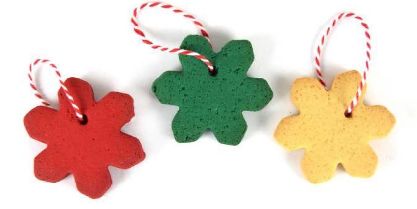La Dolce Vita Xmas Cane Snack Tris Di Biscotti Fiocco Di Neve 60 Gr