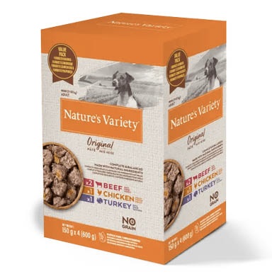 Nature'S Variety Cane Original Pate' Adulto Mini Multipack Cf. (4X150) Gr