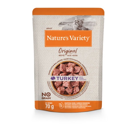 Nature'S Variety Gatto Original Pate' Adulto Tacchino 70 Gr