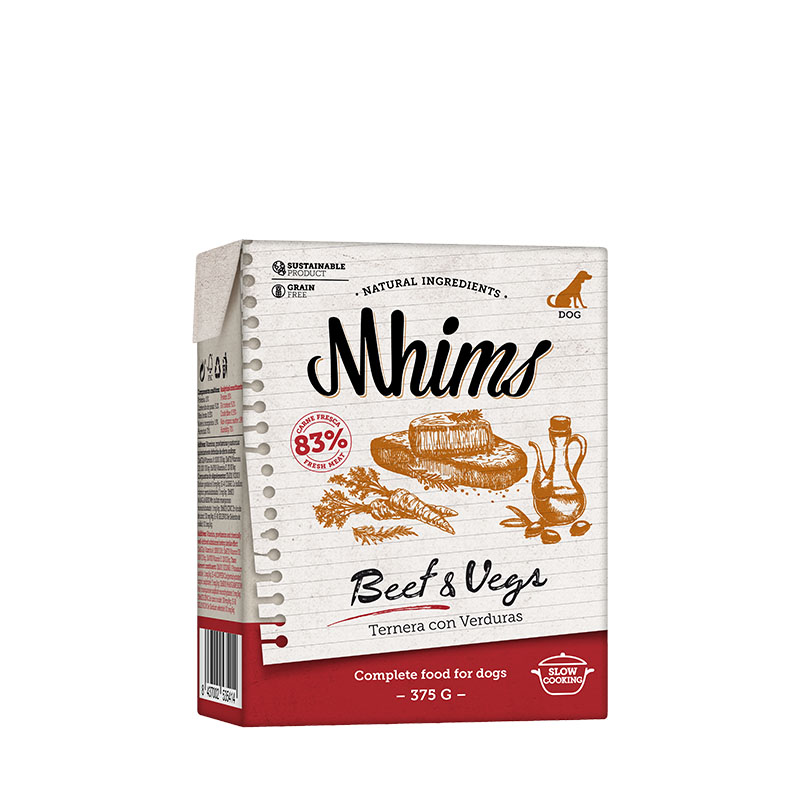 Mhims Cane Manzo &amp; Verdure 375 Gr