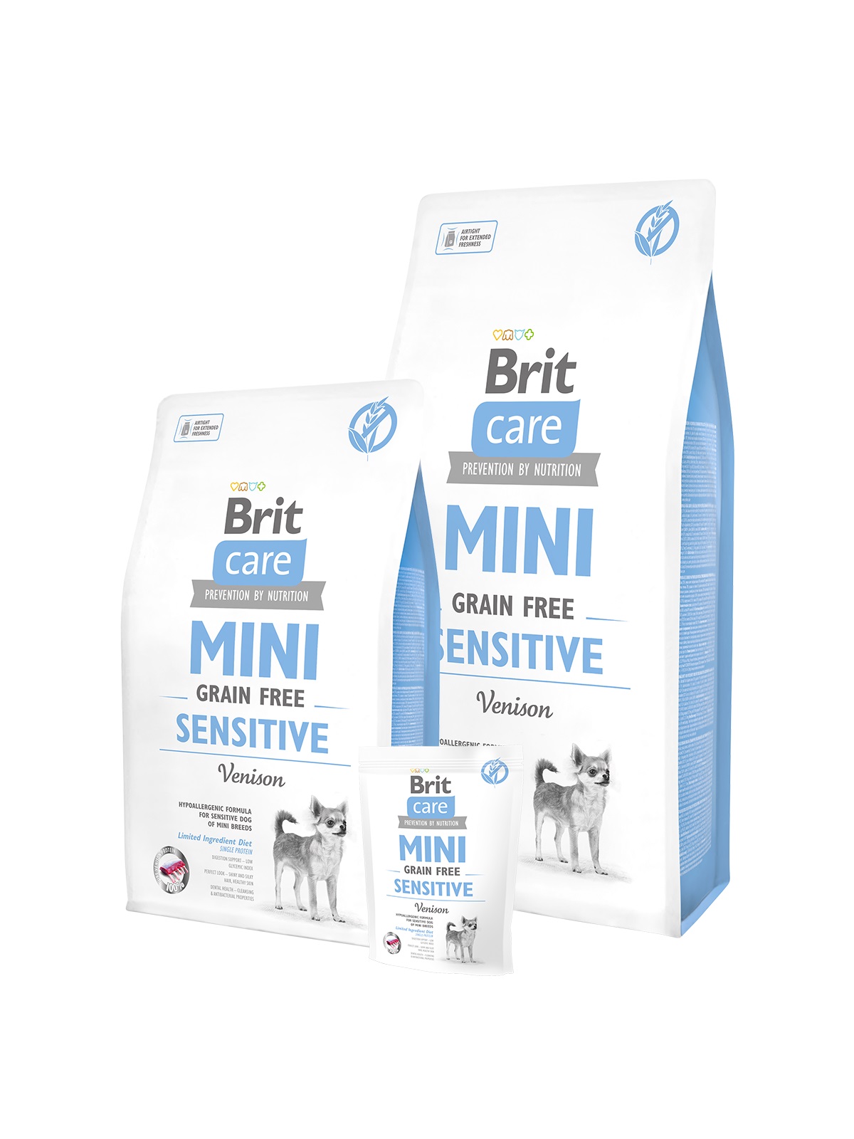 Brit Care Cane Mini Grain Free Sensitive Venison 400 Gr