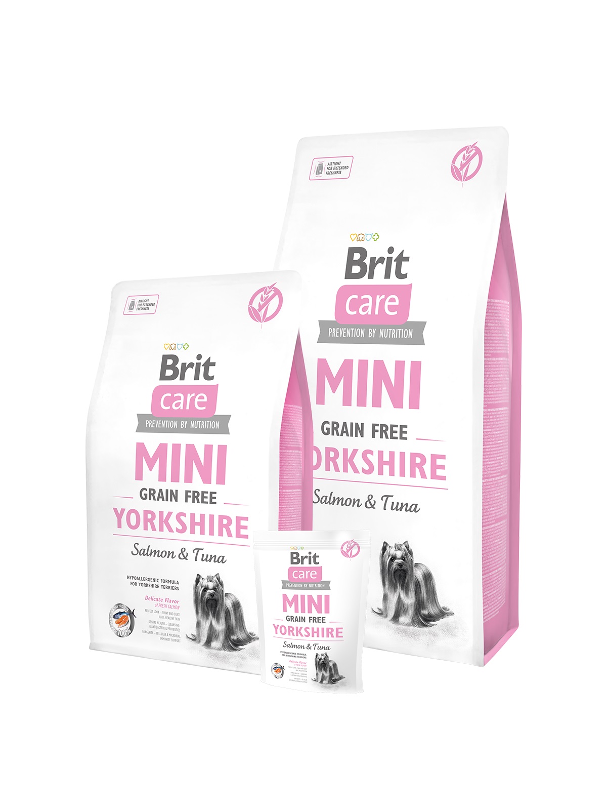 Brit Care Cane Mini Grain Free Yorkshire Salmon&amp;Tuna 2 Kg