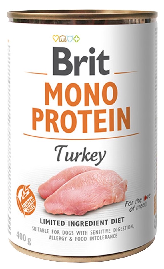 Brit Care Cane Monoprotein Turkey 400 Gr