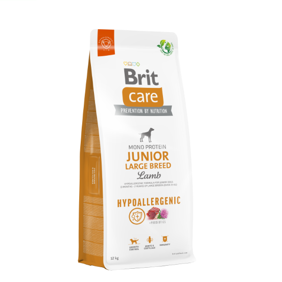Brit Care Cane Hypoallergenic Junior Large Lamb 12 Kg-image