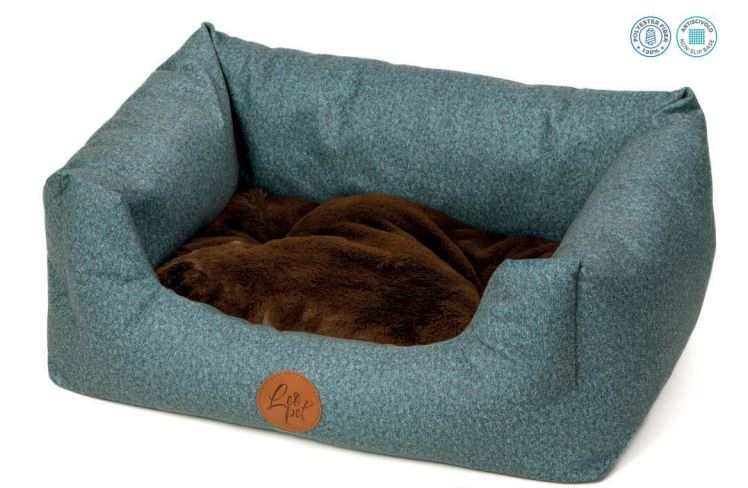 Leo Pet Cuccia Rodi 85X110 Cm Light Blue Velvet