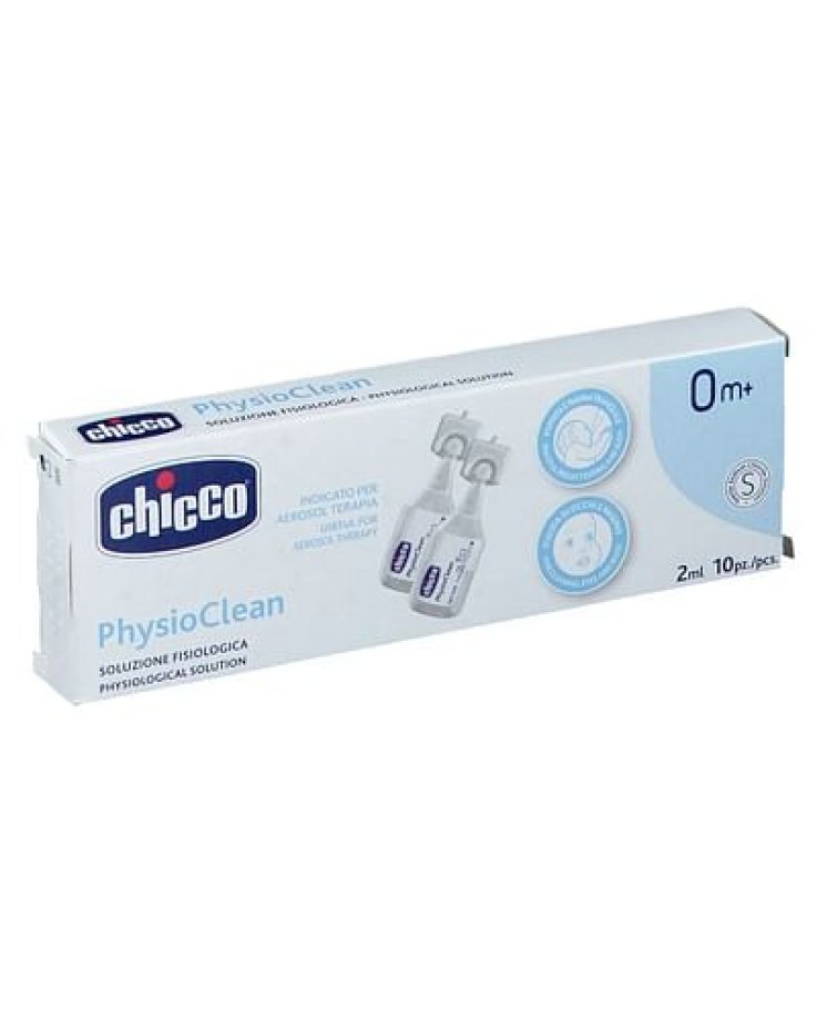 Chicco Physioclean Soluzione Fisiologica Detersione Nasale 10 Pezzi 0 Mesi+