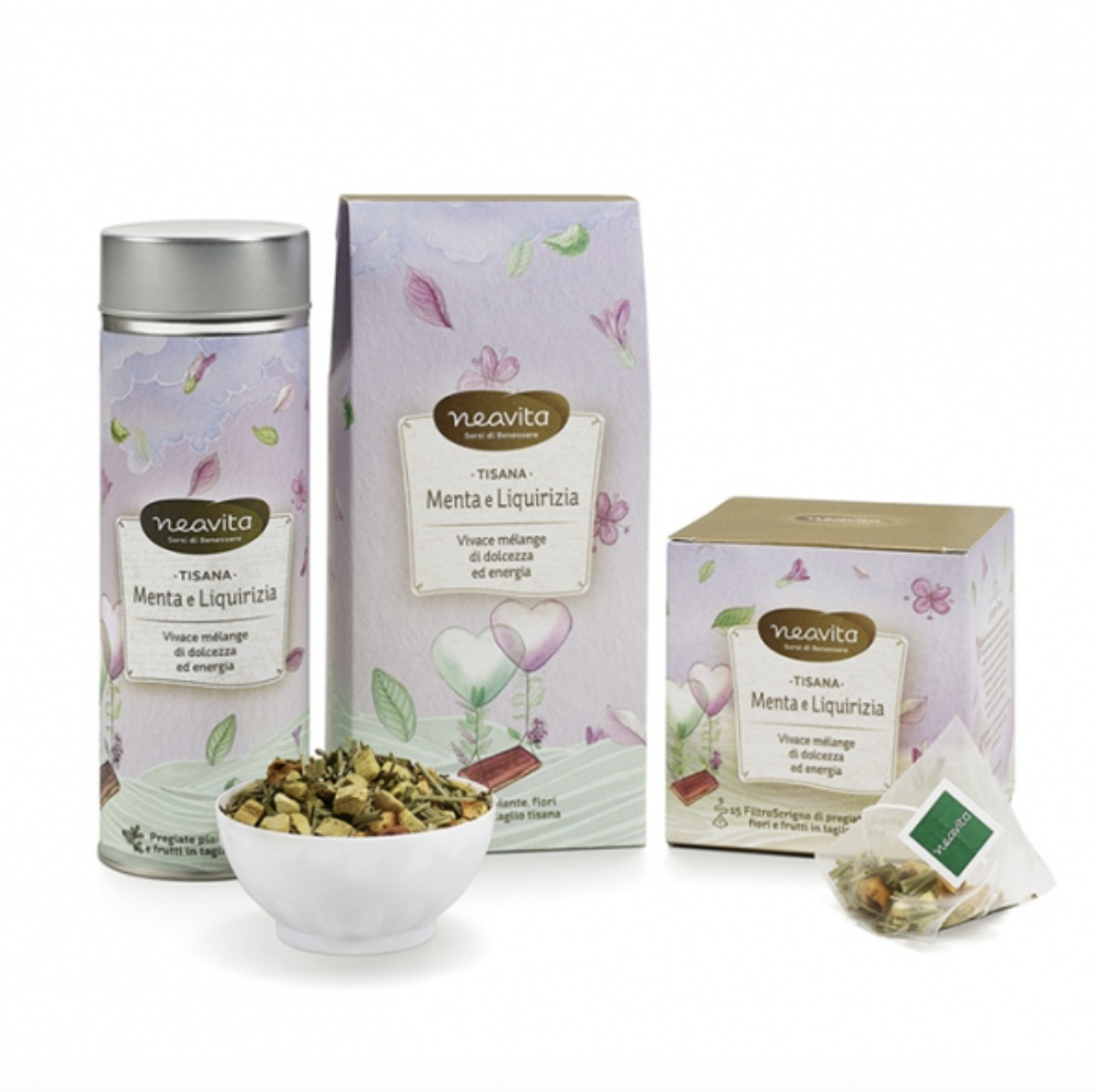 Ricarica tisana menta e liquirizia