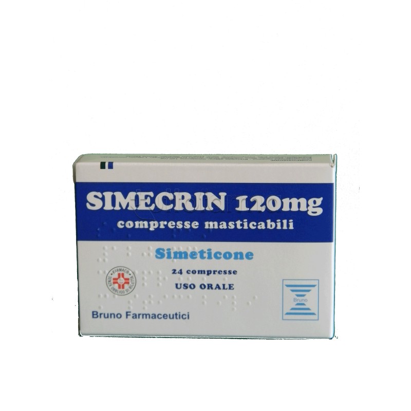 Simecrin 24 compresse masticabili 120mg