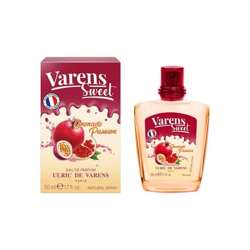 ULRIC DE VARENS - Sweet Grenade Passion - Eau De Parfum Donna 50 Ml Vapo