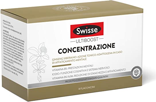 Swisse concentrazione 8 flaconcini 30 ml
