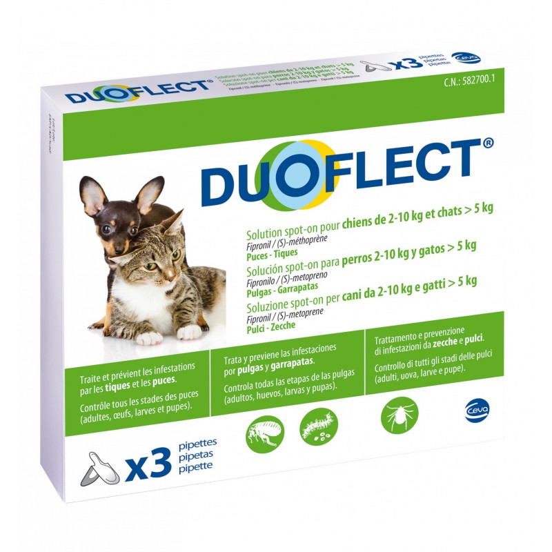 Duoflect 3Pip 2-10Kg Cani/Gat