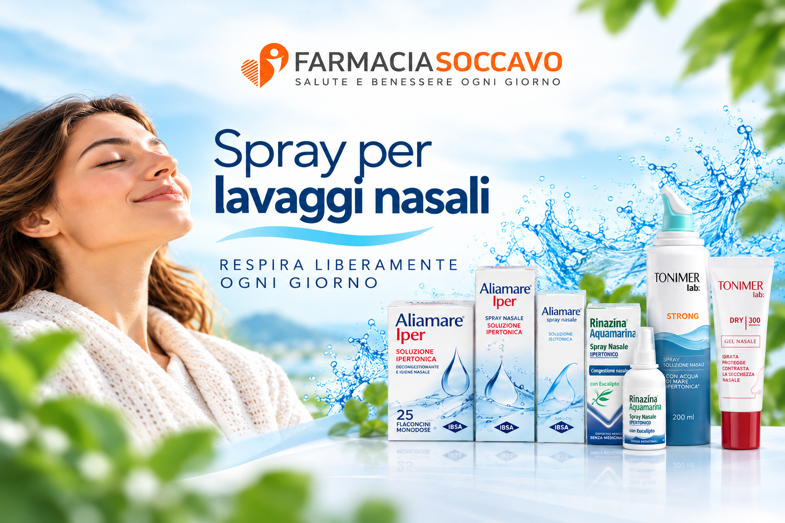 PROMO ottobre lavaggi nasali in offerta