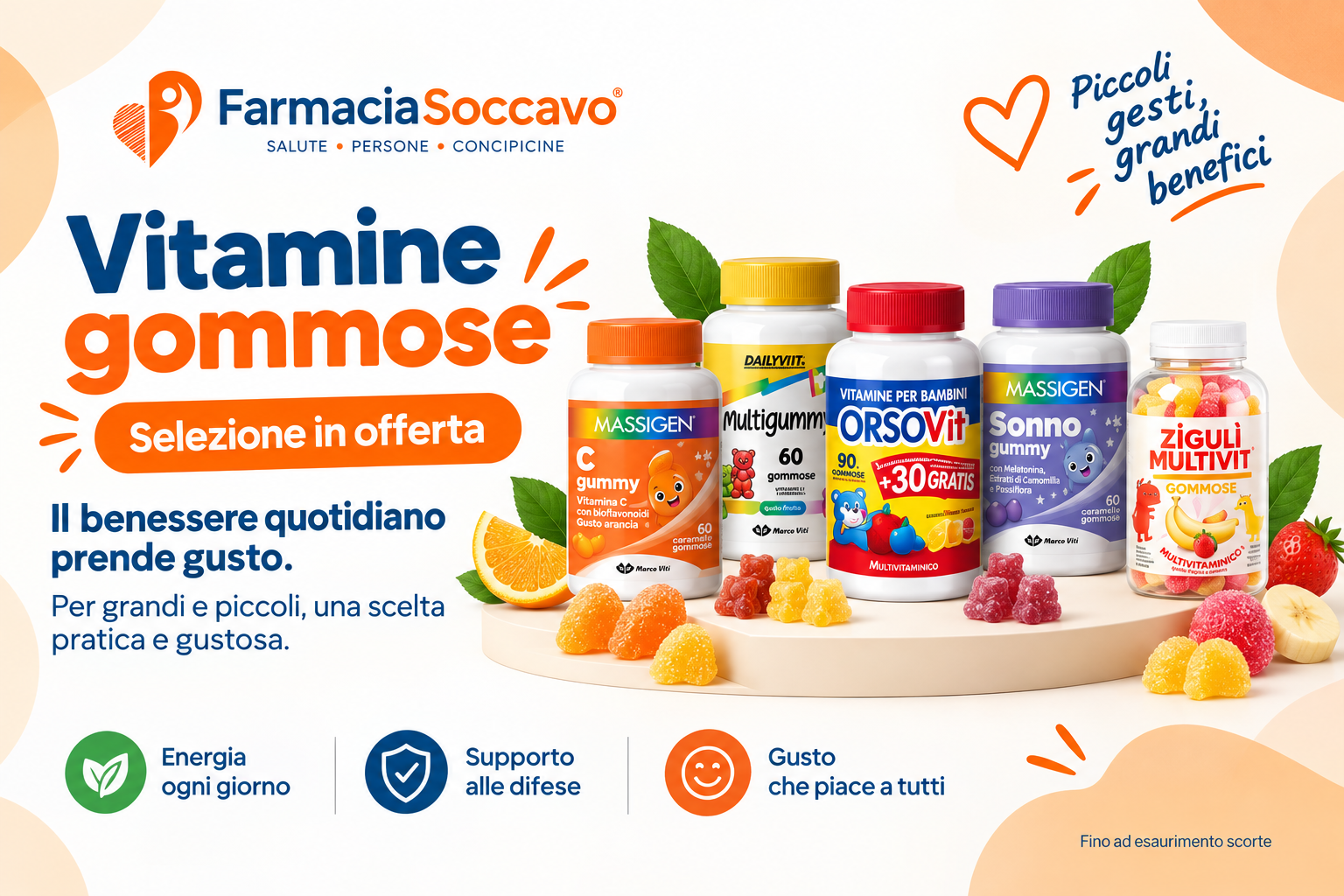 PROMO ottobre vitamine gommose