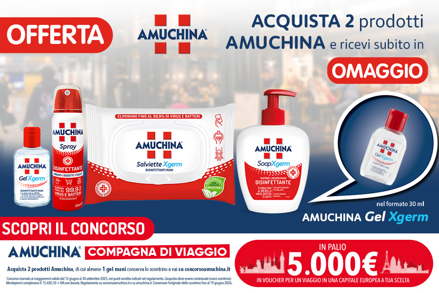 Luglio 1 amuchina