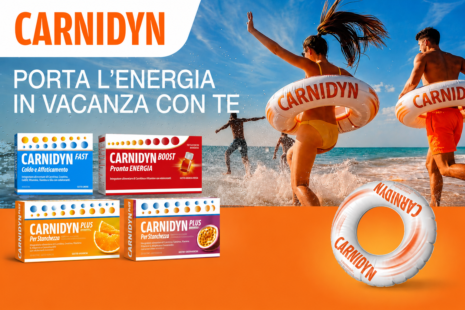 Promo carnidyn omaggio gonfiabile
