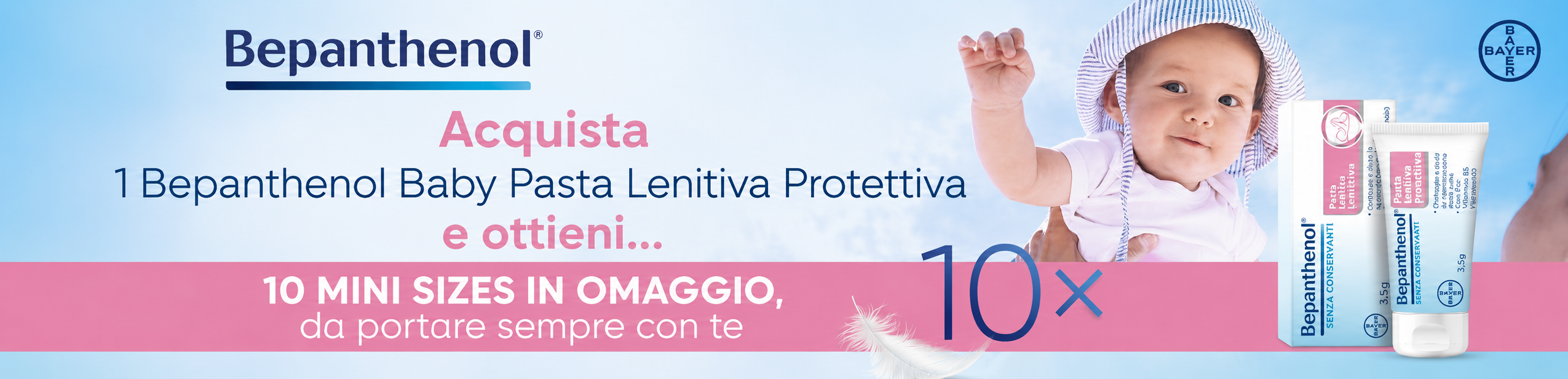 PROMO LUGLIO BEPANTHENOL PASTA LENITIVA