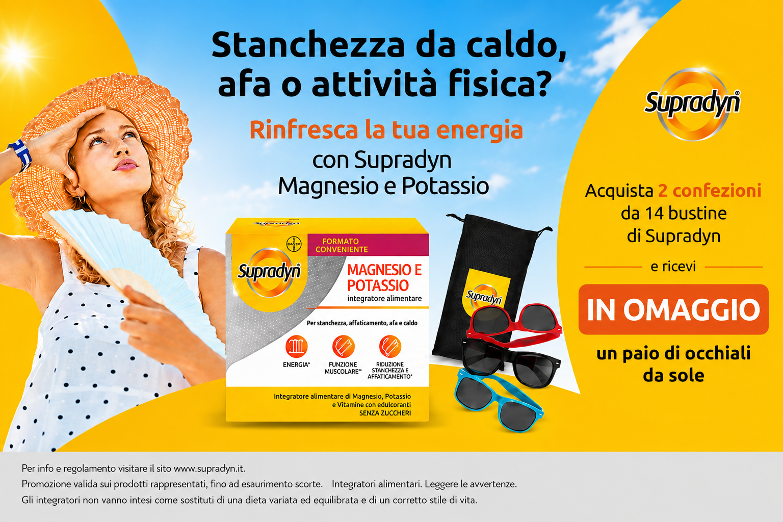 luglio bayer supradyn occhiali