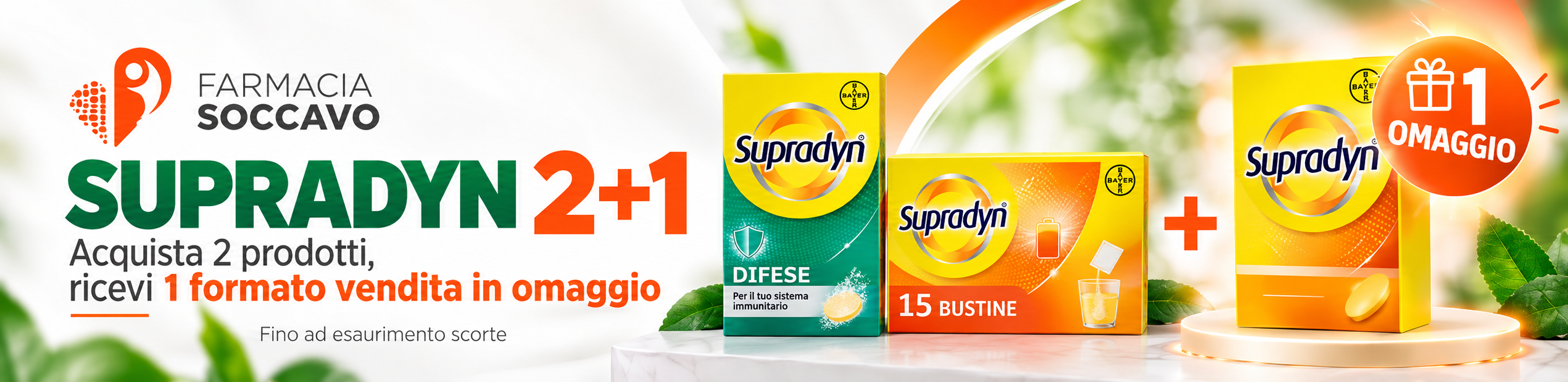ottobre formato vendita supradyn 2+1 omaggio