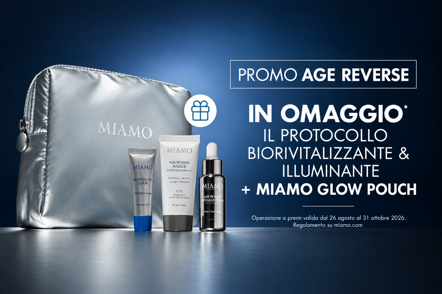 Miamo Age Reverse omaggio pochette 