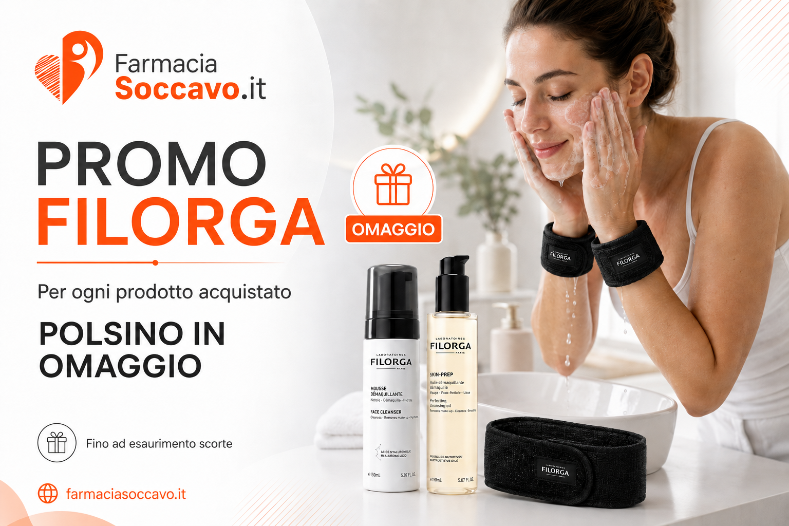 promo Filorga polsino in omaggio