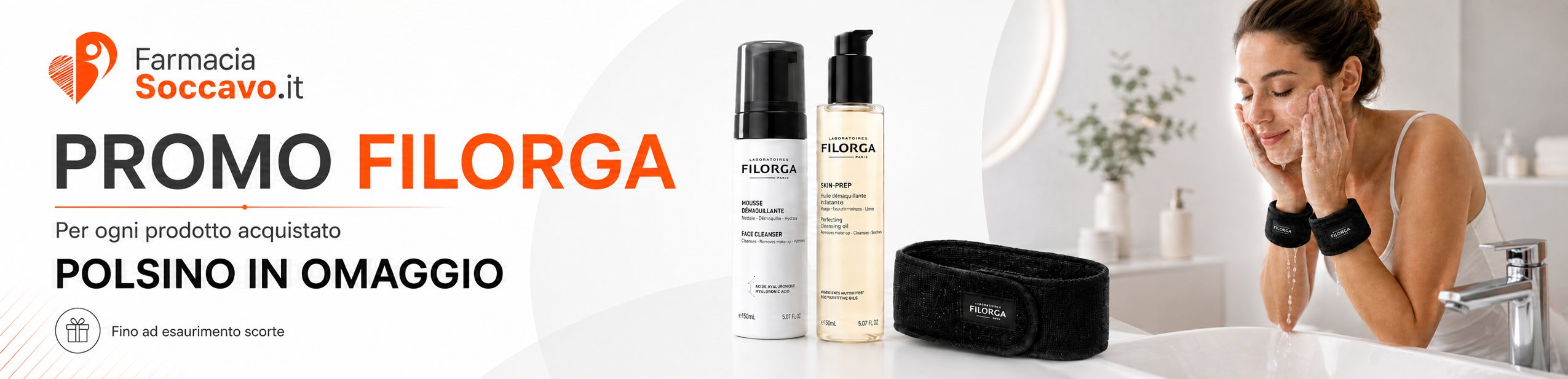 promo Filorga polsino in omaggio 