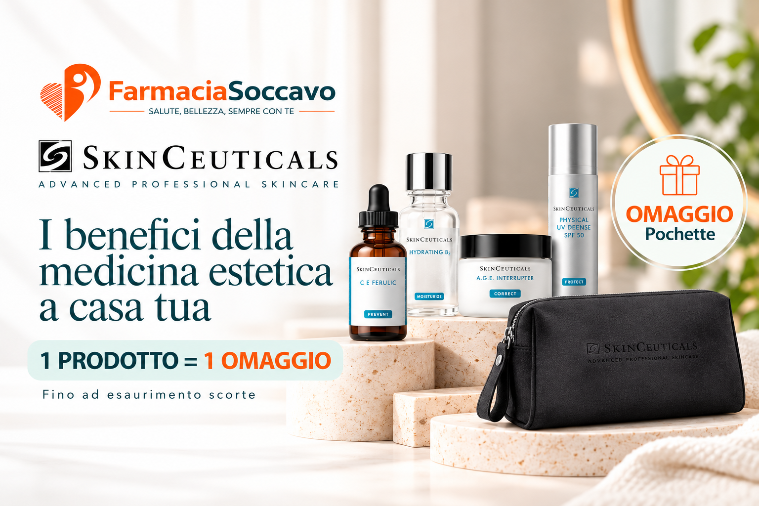 SkinCeuticals – 1 prodotto, 1 omaggio