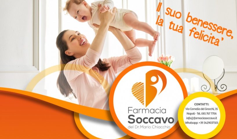 Week End di offerte da Farmacia Soccavo su prodotti Pampers e Mustela