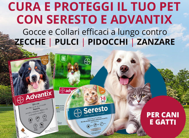 Proteggi il tuo PET con Seresto e Advantix: Antiparassitari Efficaci per Cani e Gatti